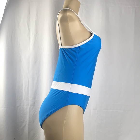 Bleu Rod Beattie Swimsuit One Pc Retro Sz: 12 - Picture 4 of 16